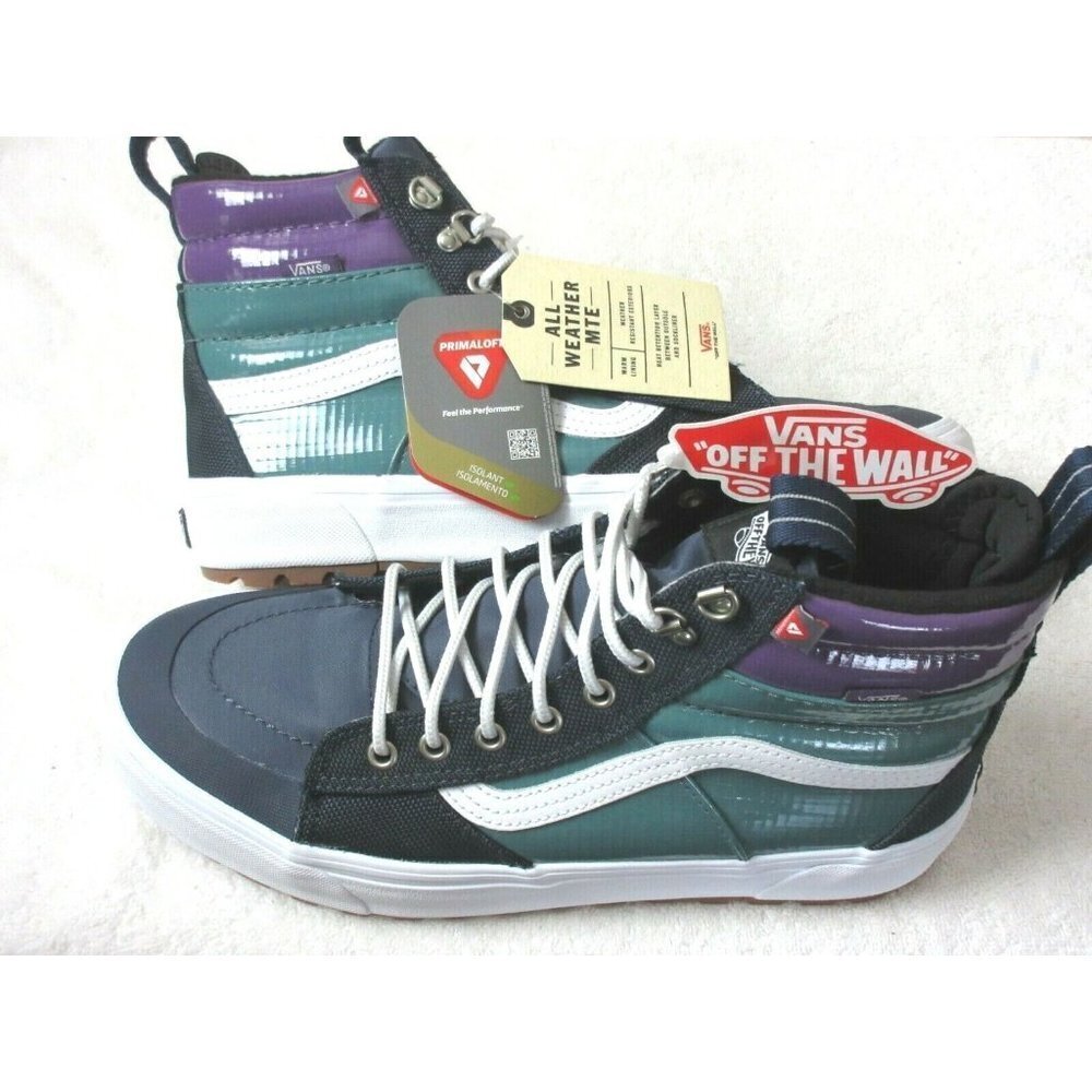 COPY - Vans Women's Sk8-Hi Mte 2.0 Dx All Weather Boots Dress Blues Jasper Size…